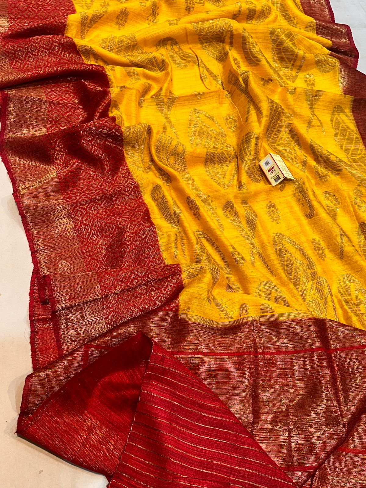 Banarasi 100% pure Raw dupion silk saree