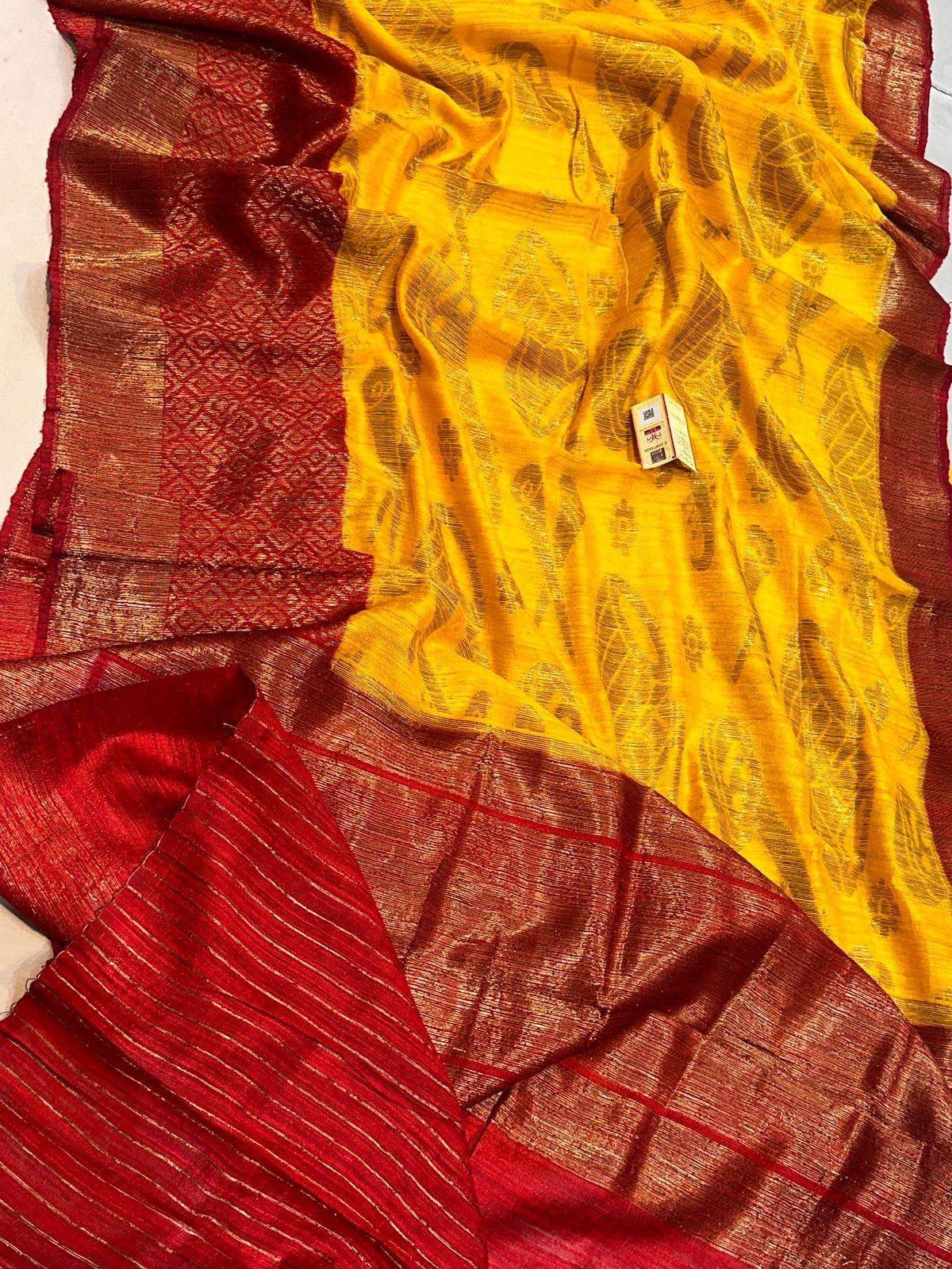 Banarasi 100% pure Raw dupion silk saree