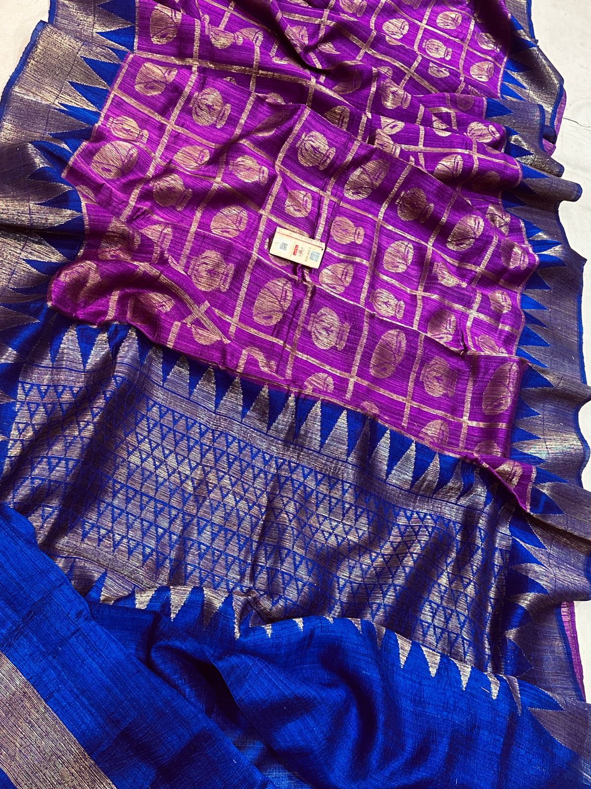 Banarasi 100% pure Raw dupion silk saree