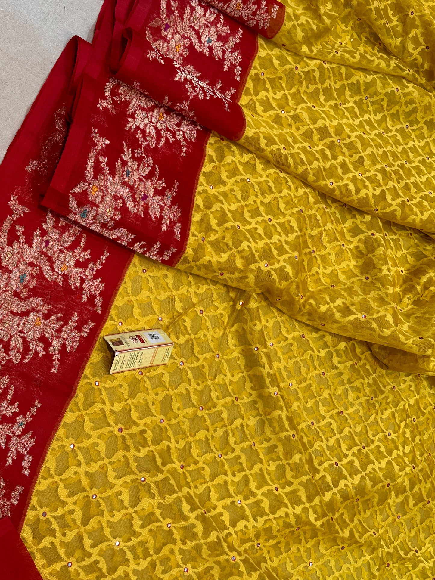 Banarasi 100% pure premium jutt net silk saree