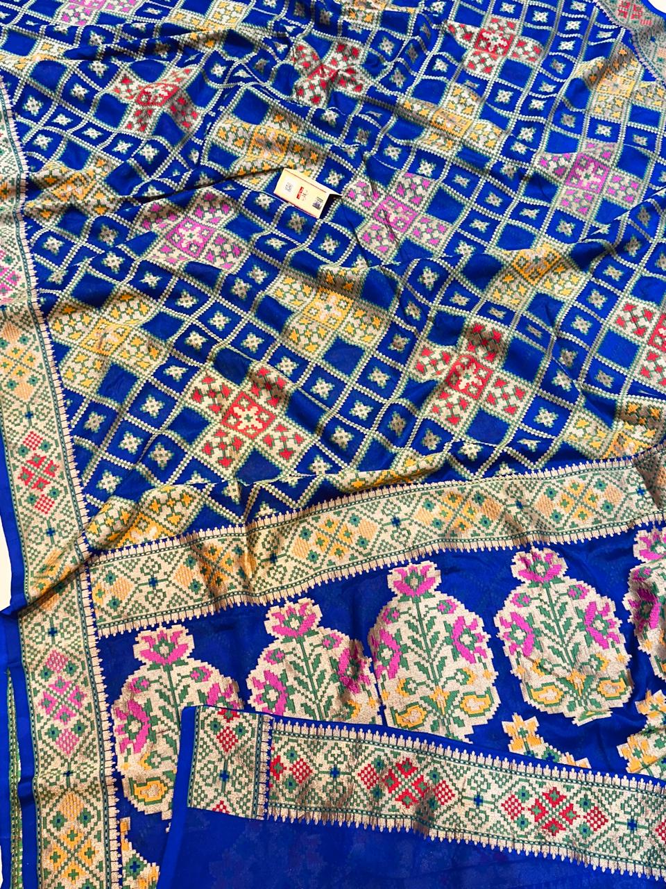 Banarasi 100% pure khaddi chiffon silk saree
