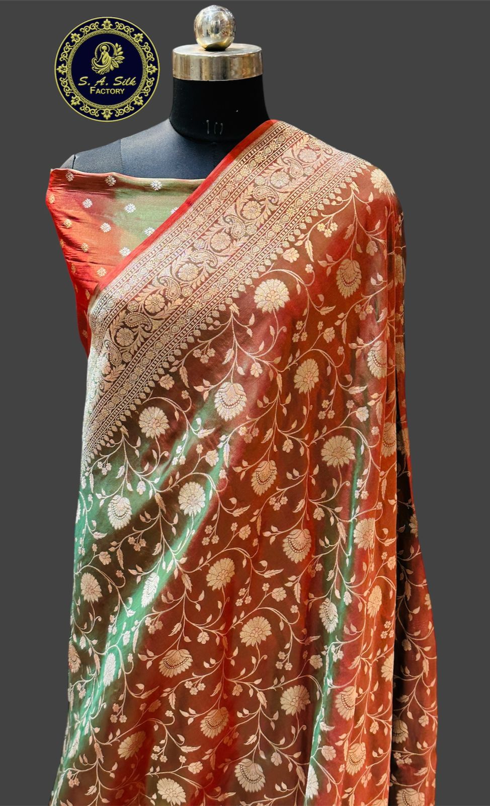 Banarasi 100% Pure katan silk Saree