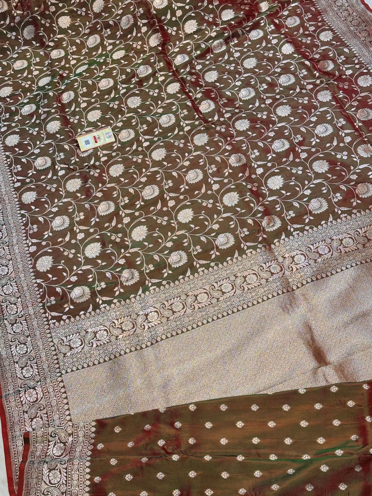 Banarasi 100% Pure katan silk Saree