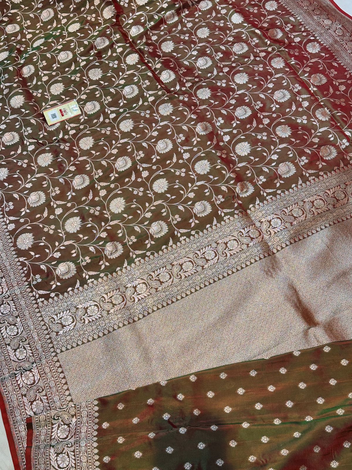 Banarasi 100% Pure katan silk Saree