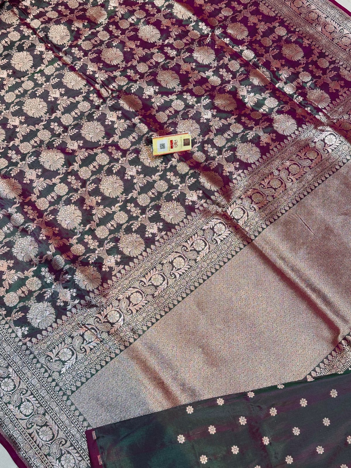 Banarasi 100% Pure katan silk Saree