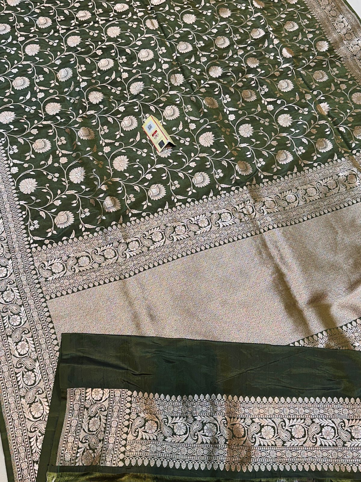 Banarasi 100% Pure katan silk Saree