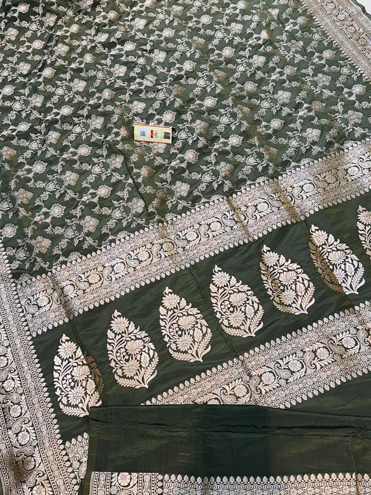 Banarasi 100% Pure katan silk Saree