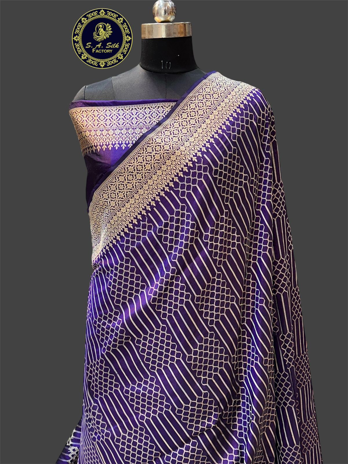 Banarasi 100% Pure katan silk Saree (KADHWA)