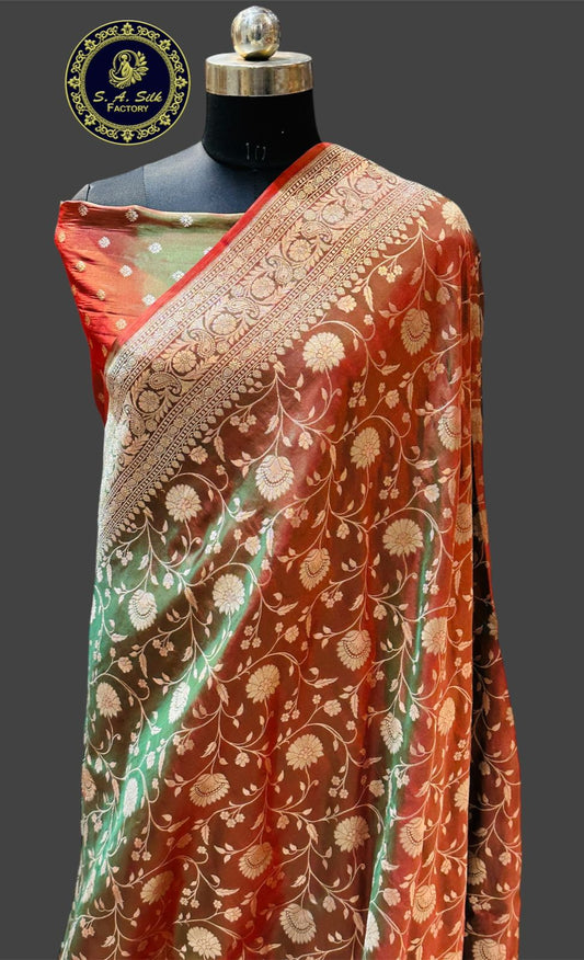 Banarasi 100% Pure katan silk Saree