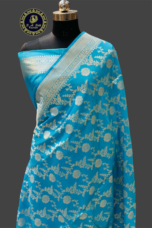 Banarasi 100% Pure katan silk Saree
