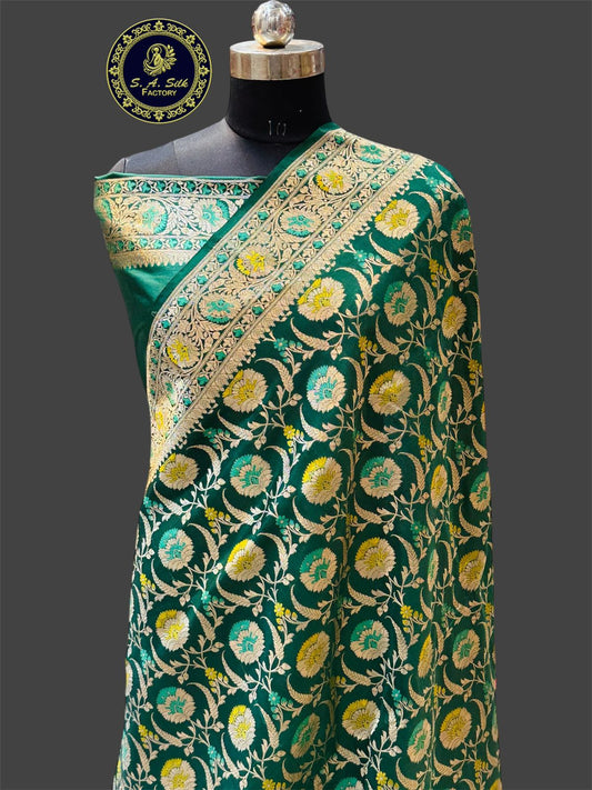 Banarasi 100% Pure katan silk Saree