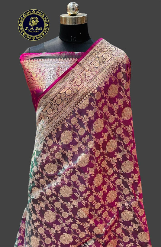 Banarasi 100% Pure katan silk Saree