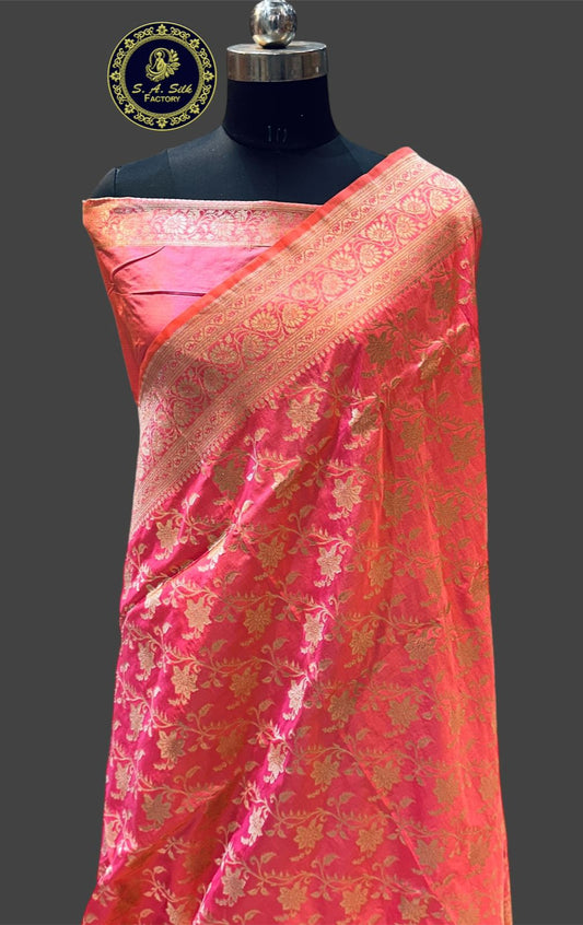 Banarasi 100% Pure katan silk Saree