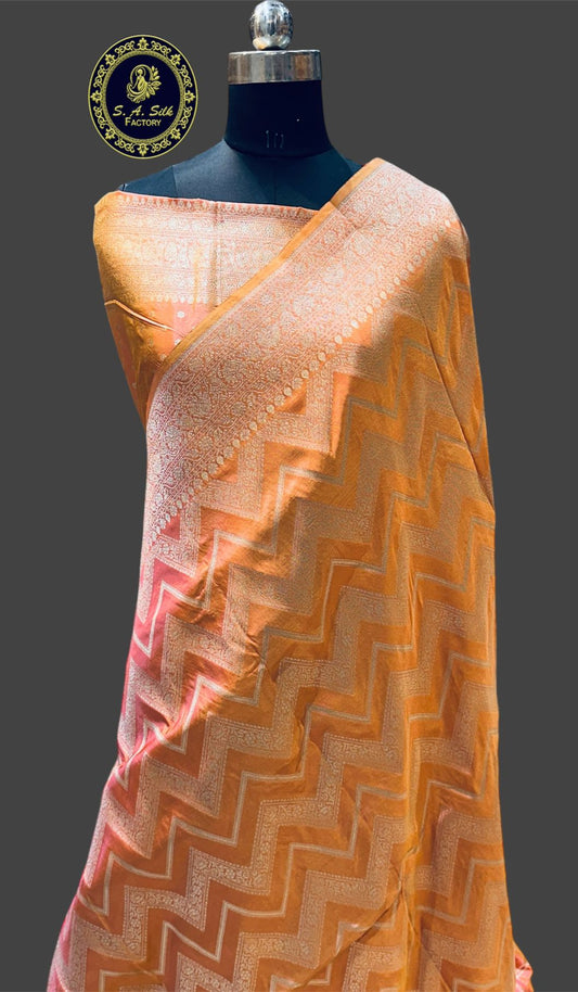 Banarasi 100% Pure katan silk Saree