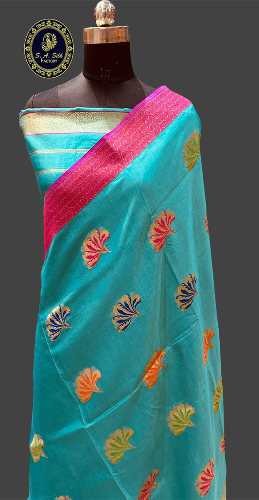 Banarasi 100% Pure katan silk Saree (KADHWA)