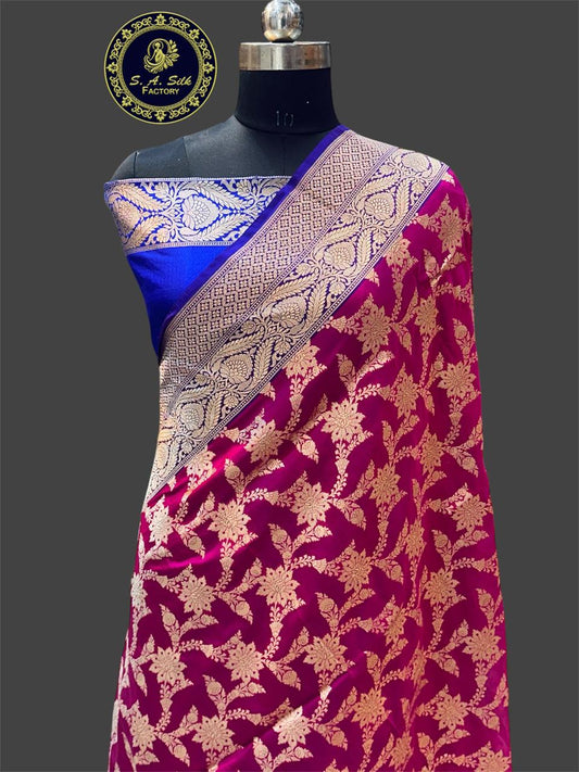 Banarasi 100% Pure katan silk Saree