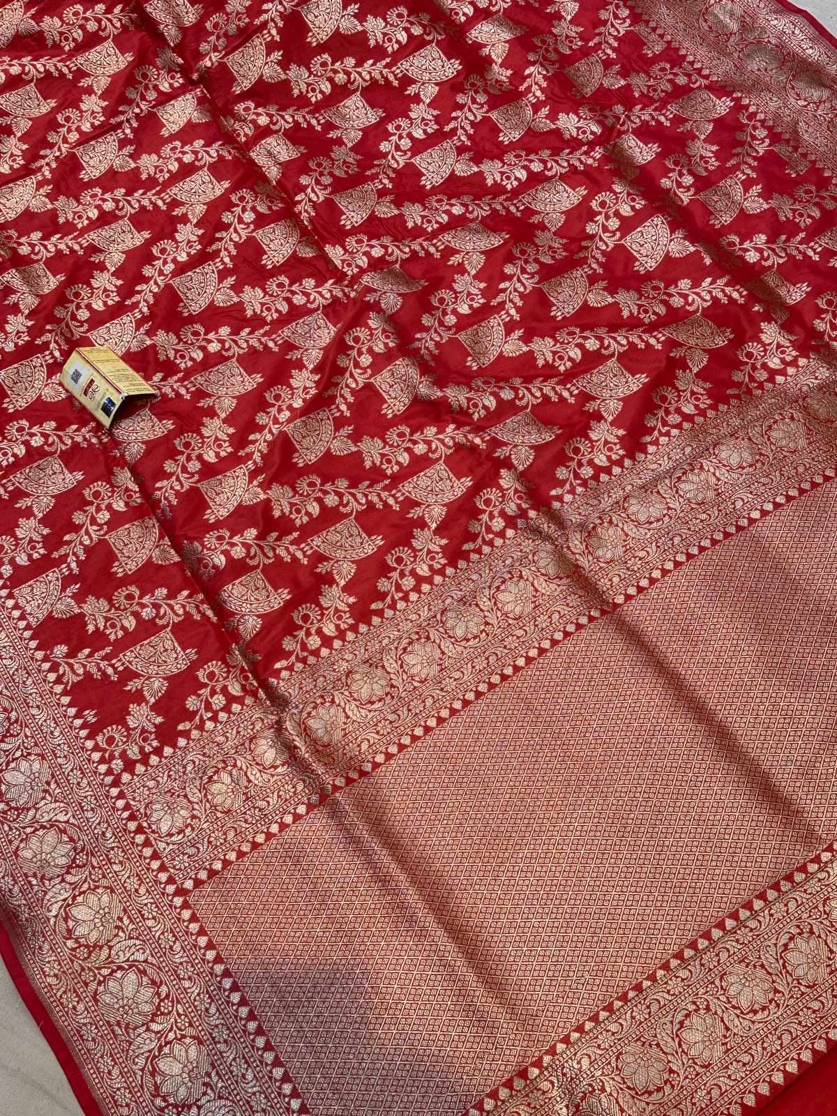 Banarasi 100% Pure katan silk Saree