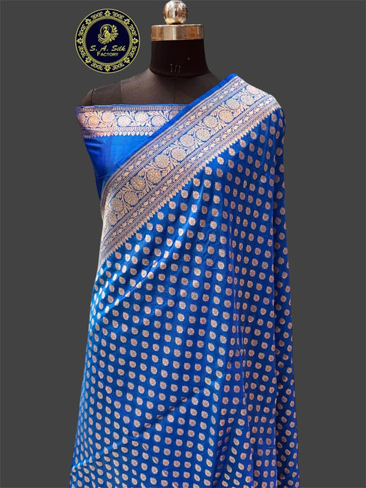 BanarasI 100% Pure katan silk Saree