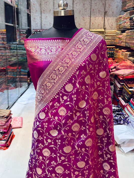 Banarasi 100% Pure katan silk Saree