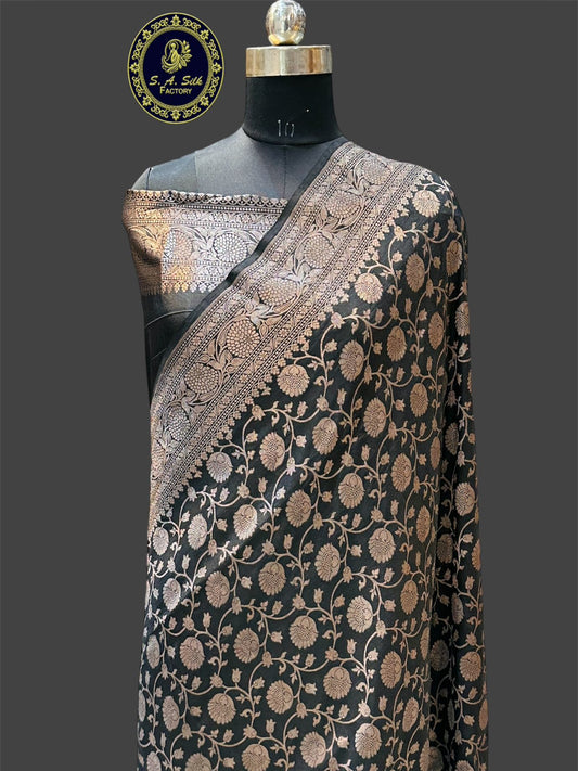 Banarasi 100% Pure katan silk Saree