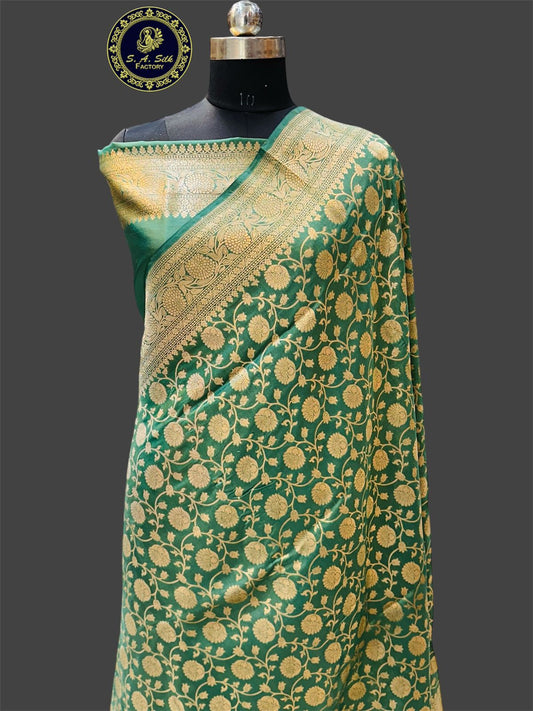 Banarasi 100% Pure katan silk Saree