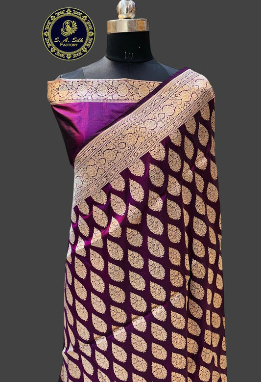 Banarasi 100% Pure katan silk Saree