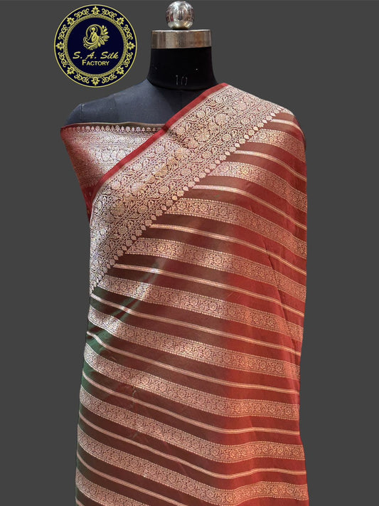 Banarasi 100% Pure katan silk Saree