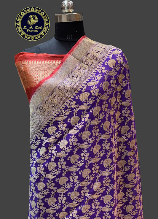 Banarasi 100% Pure katan silk Saree